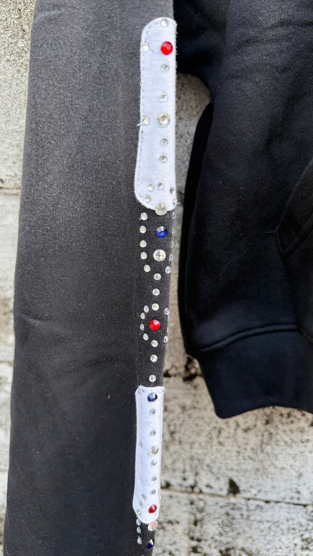 IGSU JEWELS ZIP UP HOODIE